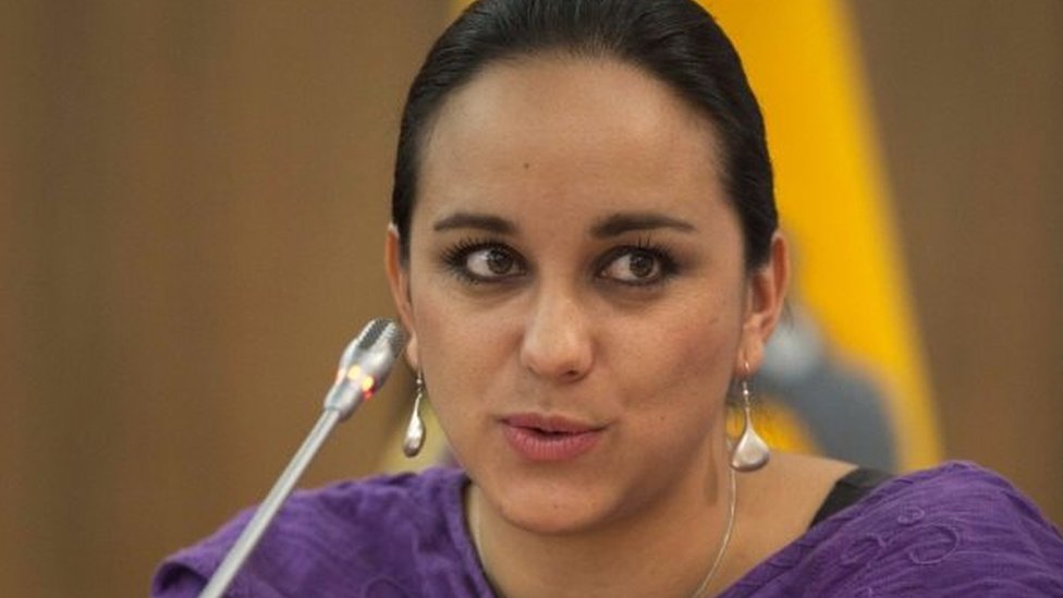 Gabriela Rivadeneira regresó al Ecuador para presidir la Revolución Ciudadana